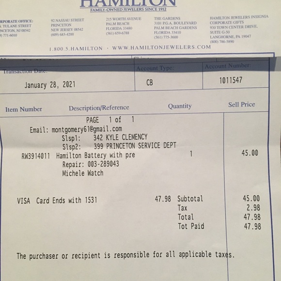 Michele CSX Watch with Diamonds - Picture 6 of 9